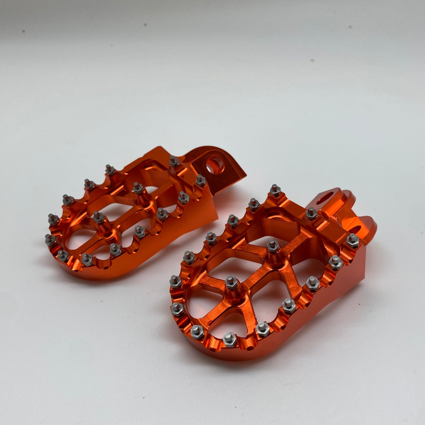 Race pegs foot pegs - Orange