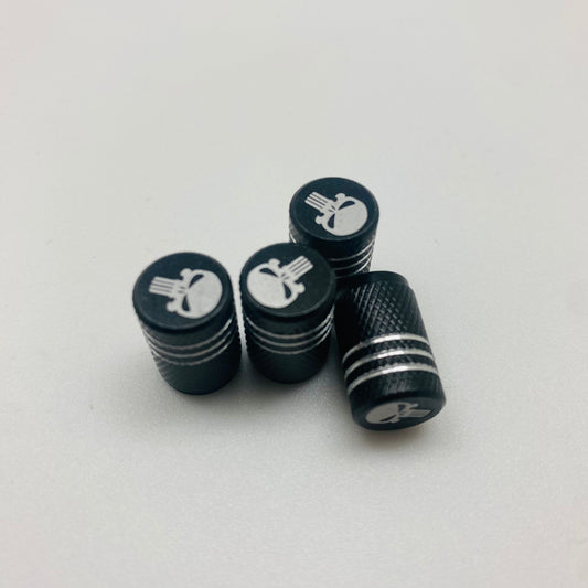 Renkaan venttiilin hattu 4kpl